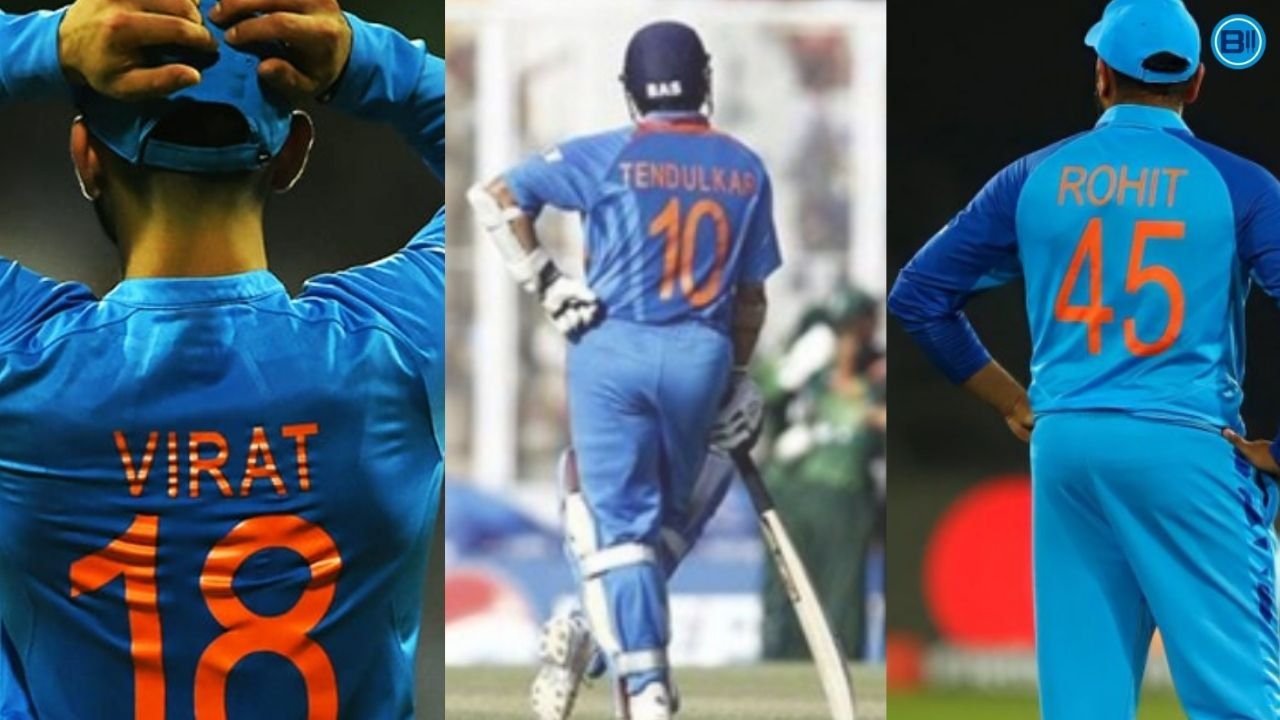 Indian Cricket Team Jersey Numbers from 1 to 100