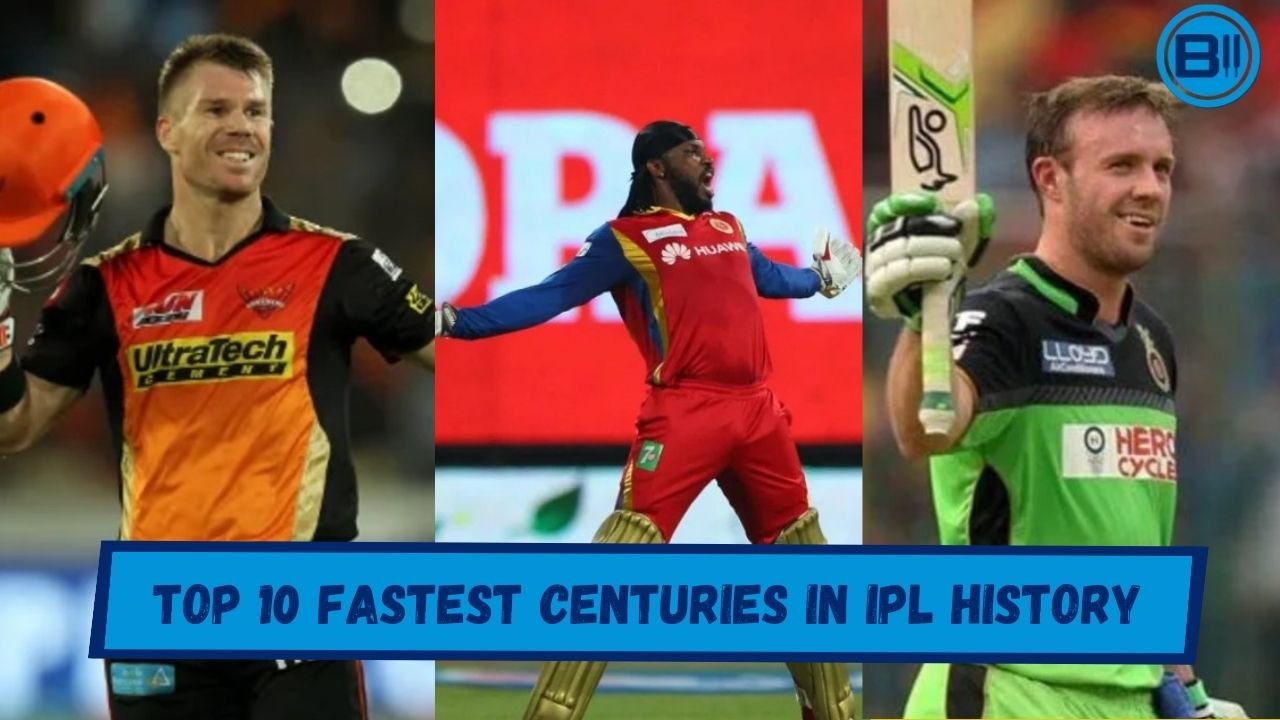 Top 10 Fastest Centuries in IPL History