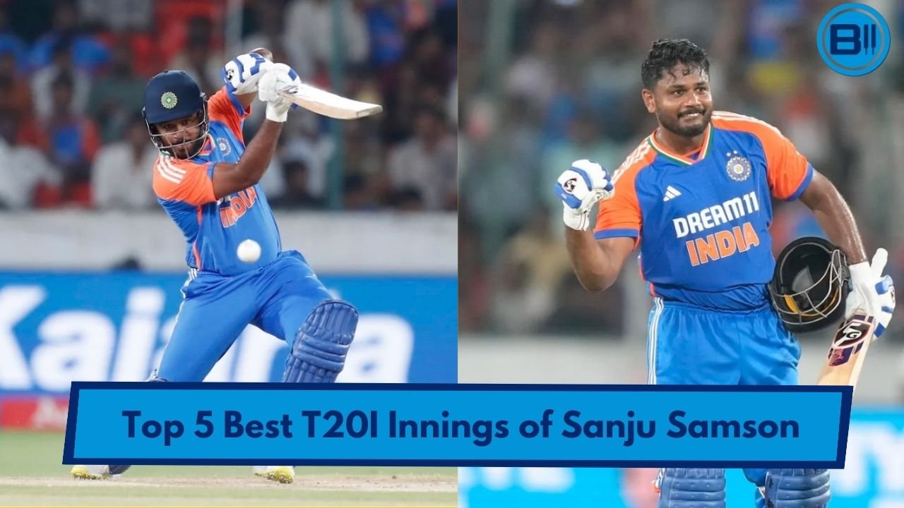 Top 5 Best T20I Innings of Sanju Samson