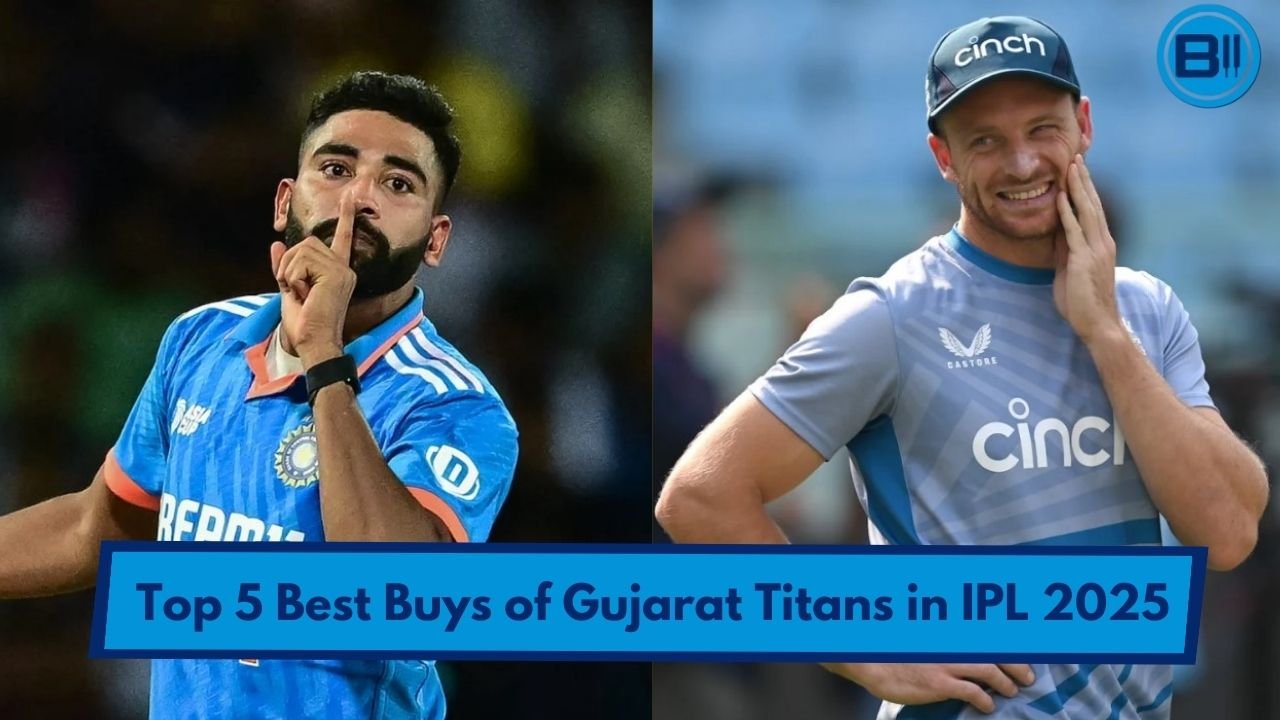 Top 5 Best Buys of Gujarat Titans in IPL 2025