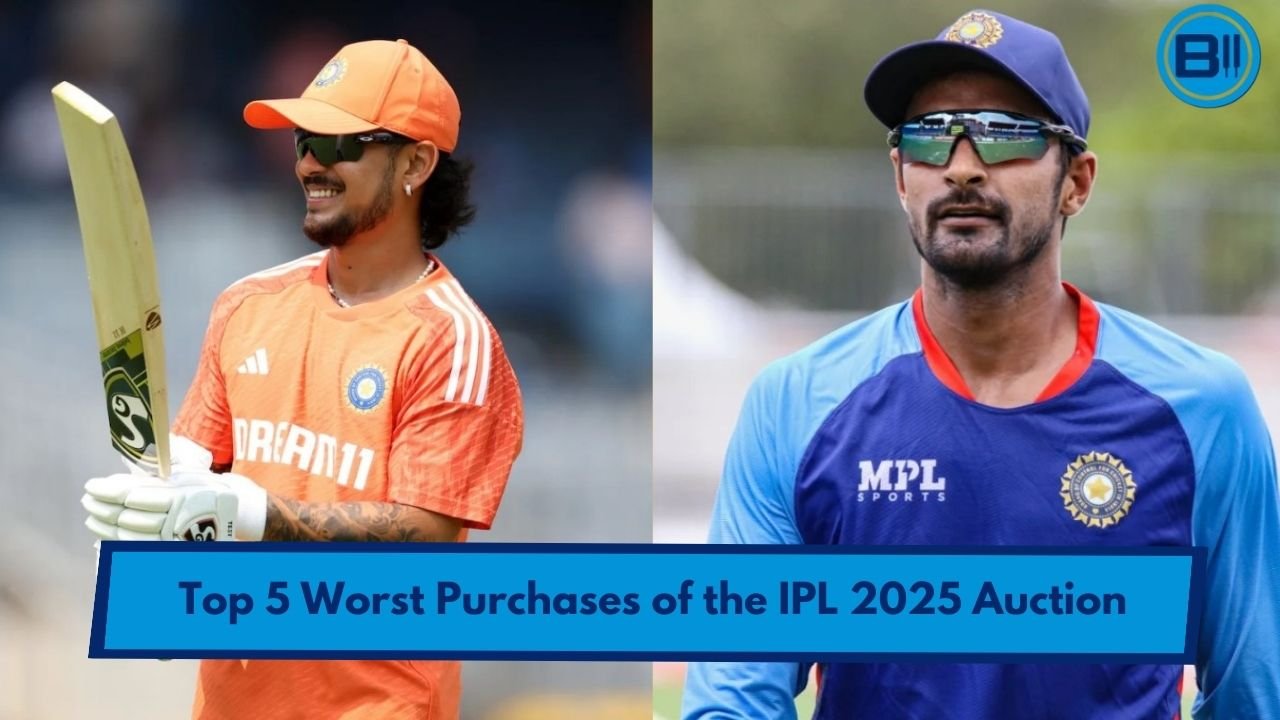 Top 5 Worst Purchases of the IPL 2025 Auction