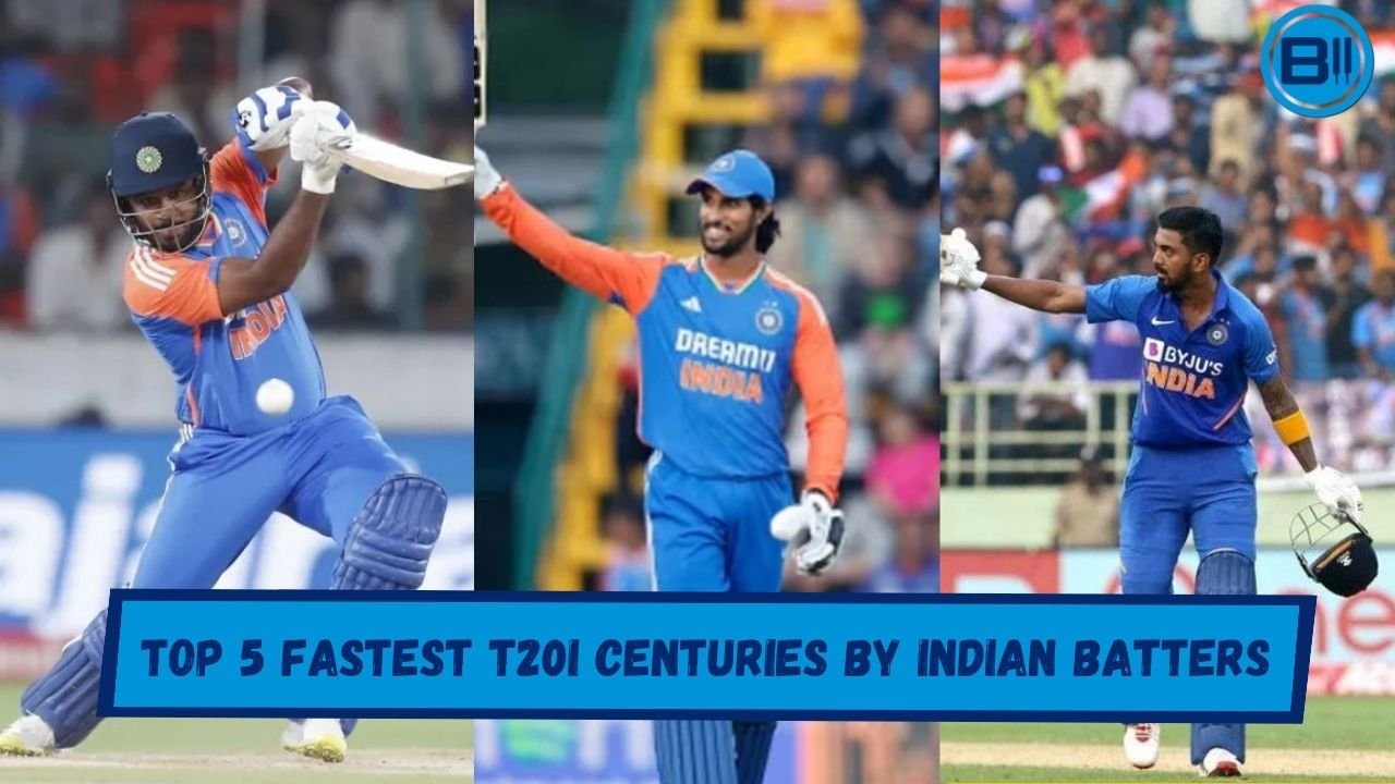 Top 5 Fastest T20I Centuries by Indian Batters