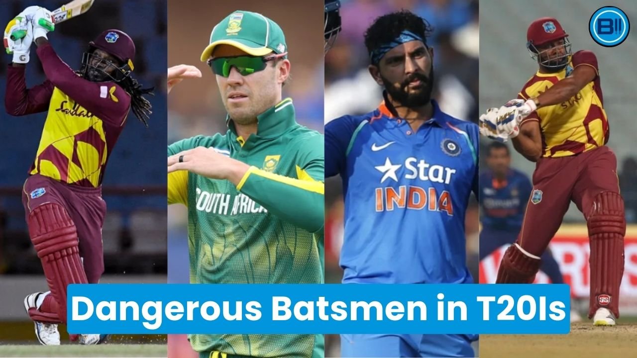 Top 10 Most Dangerous Batsmen in T20Is in the World