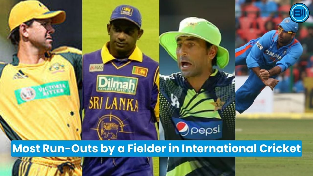 Top 10 Most Run-Outs by a Fielder in International Cricket